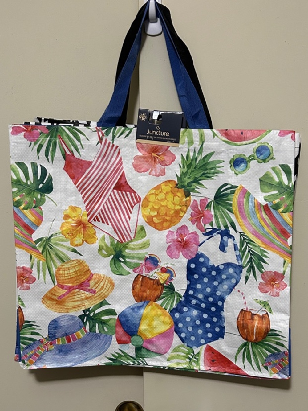 Juncture Tropical Print Tote Bag in Multicolor